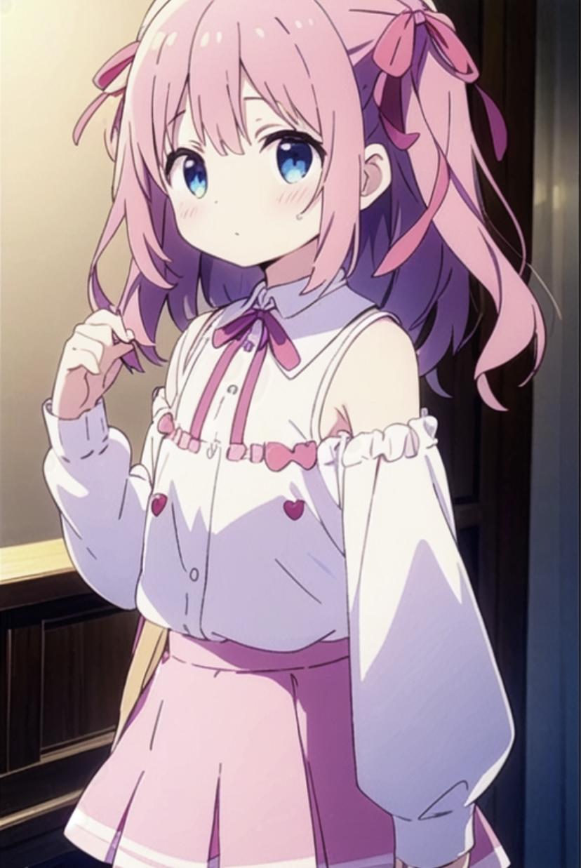 ピンクヘアー4☆