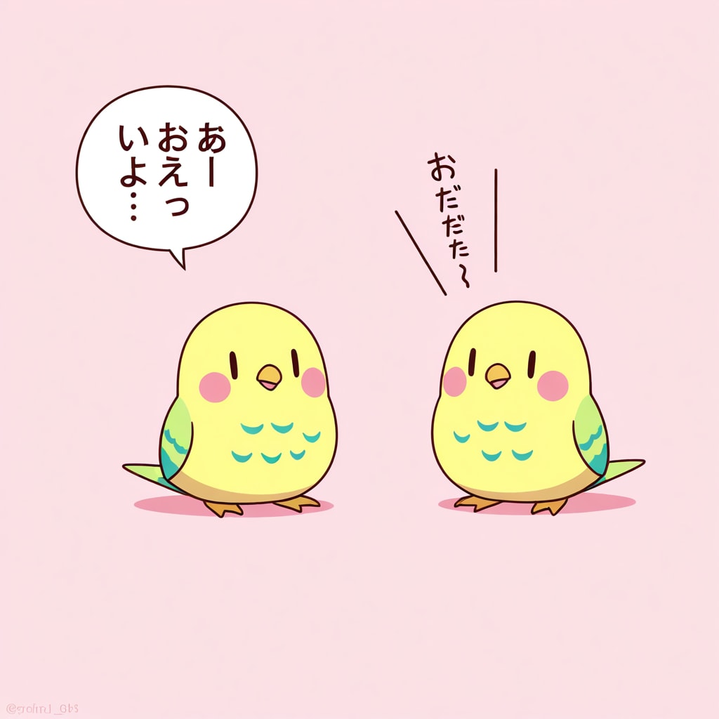 気まぐれインコ