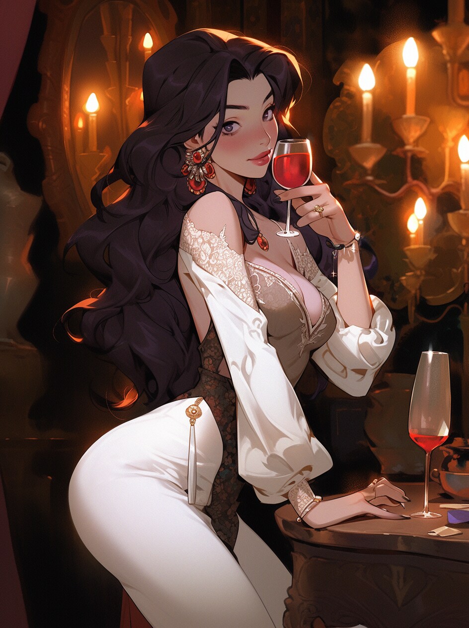 金曜日の夜に君と晩酌したい  Wanna have a drink with you on a Friday night.