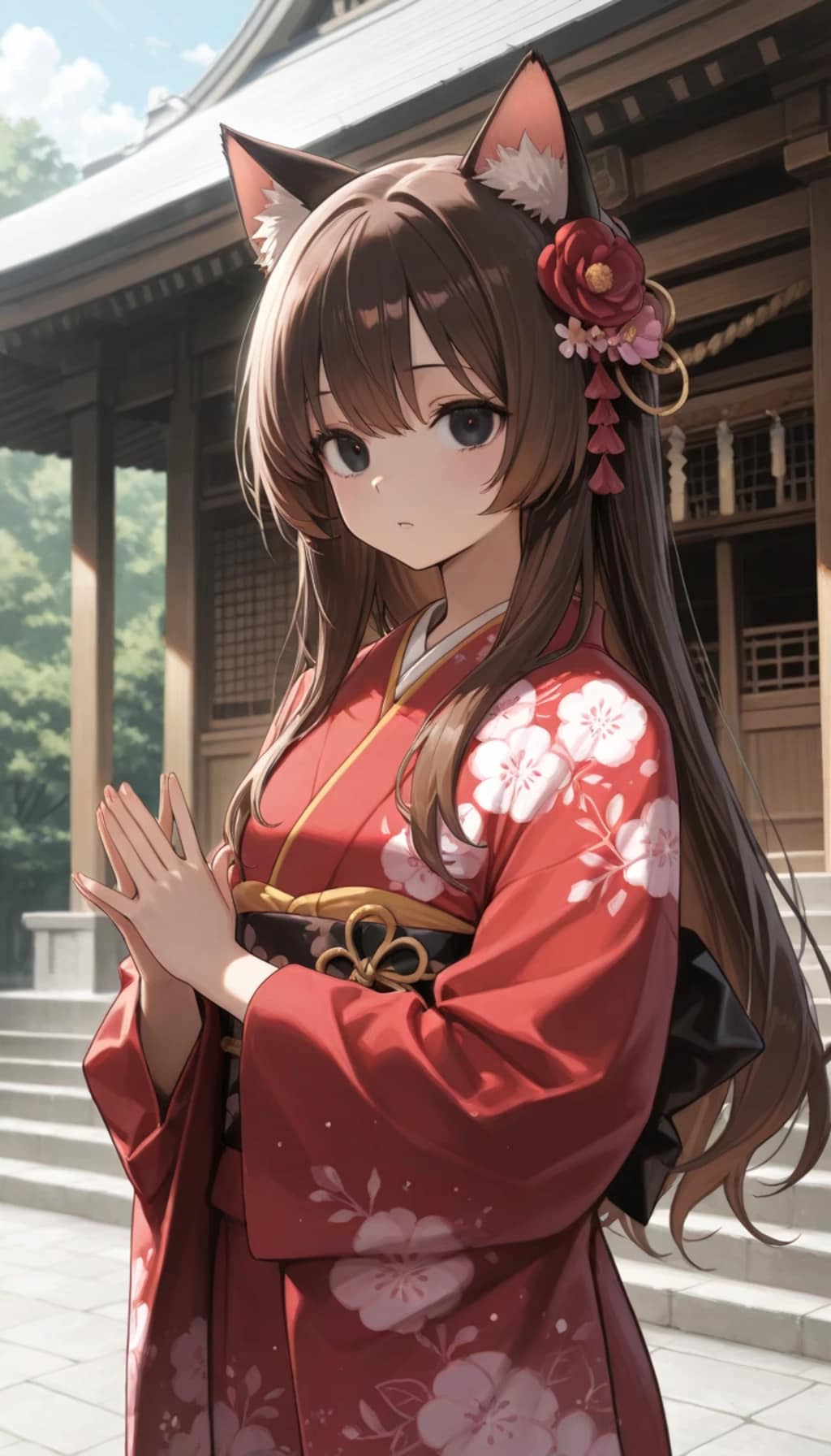 虎鼠神社ケモ耳