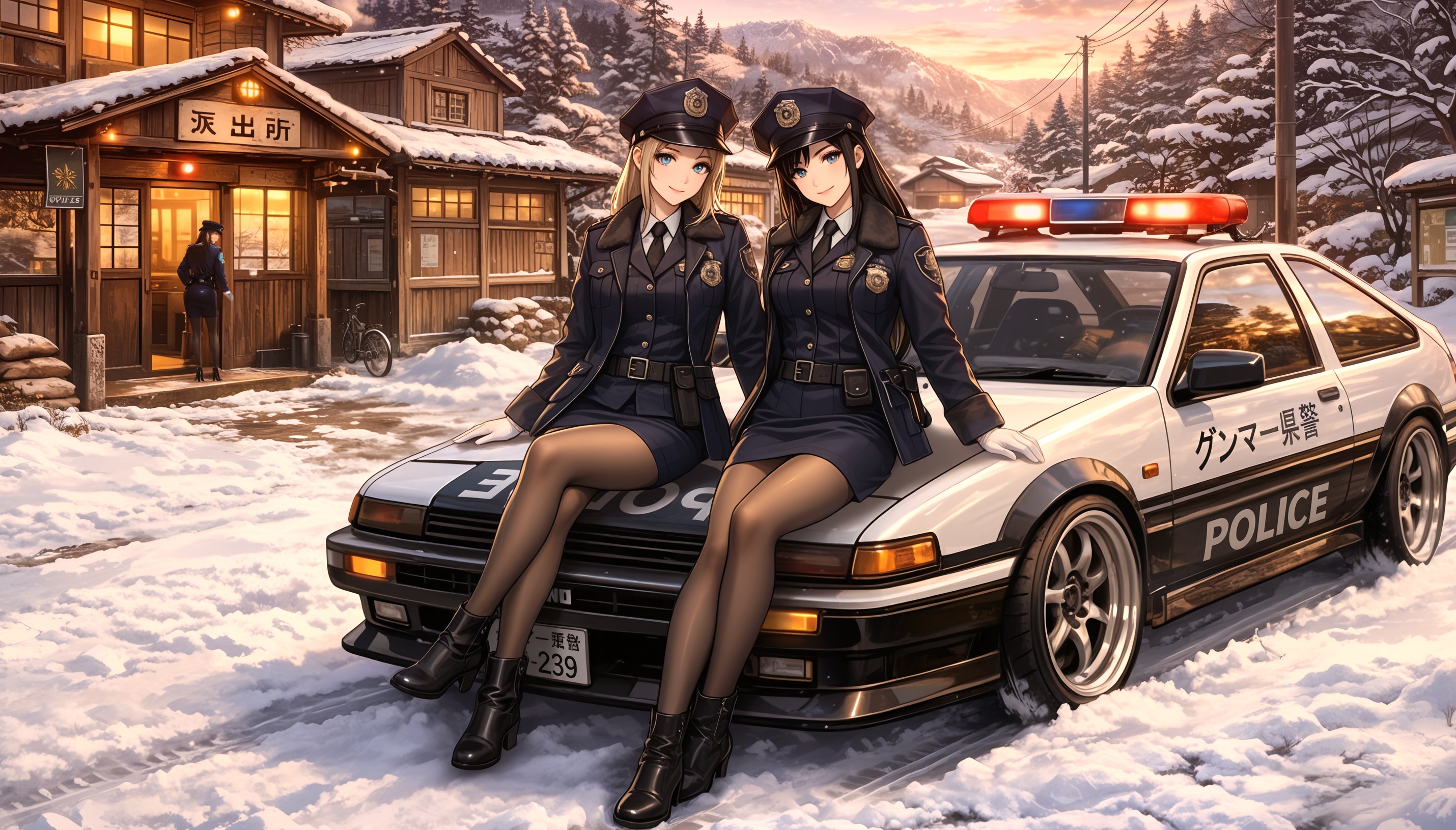 ✨グンマー県警のアイドル婦警さん💕 #02 | の人気AIイラスト・グラビア