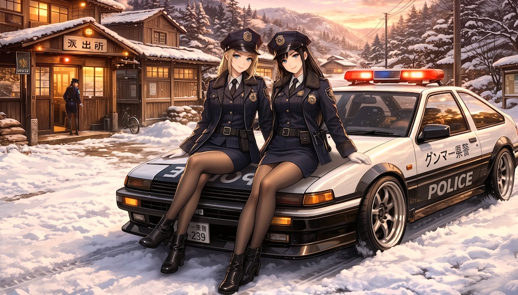 ✨グンマー県警のアイドル婦警さん💕 #02