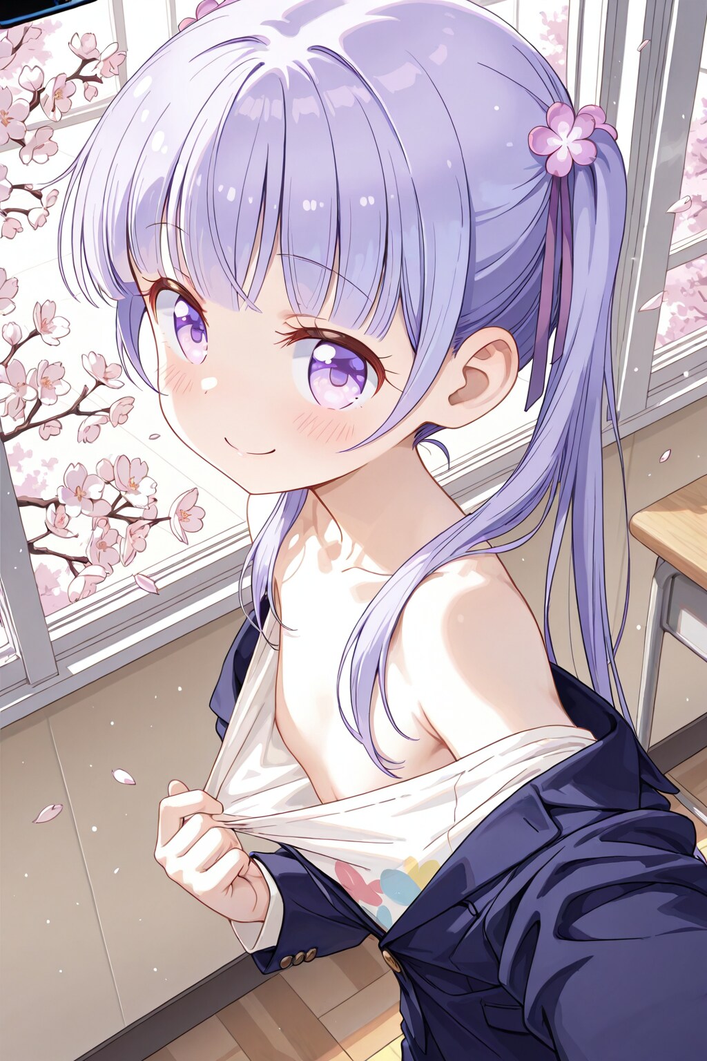 👚あおっちのチラ見せ(*´ω｀*)