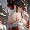 巫女な女の子 6枚目
