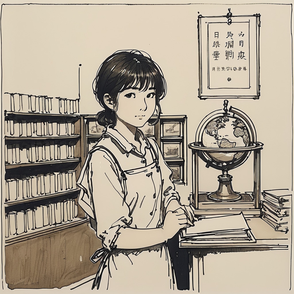 計測好きな雑貨店 | の人気AIイラスト・グラビア