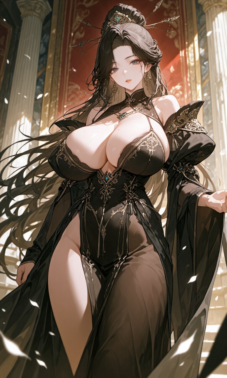 爆乳な女帝様