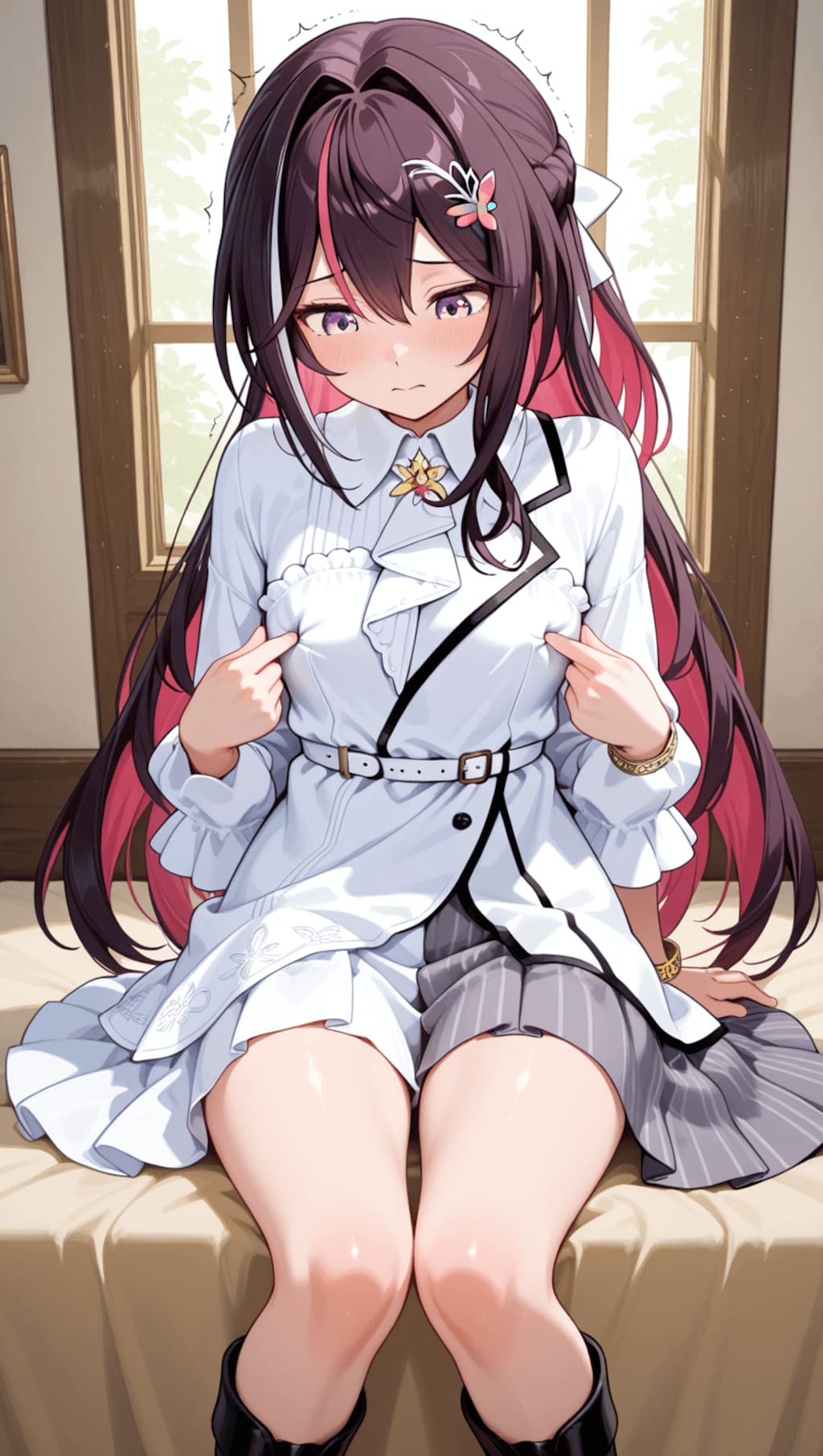 AZKiに乳首当てゲームをしてみた