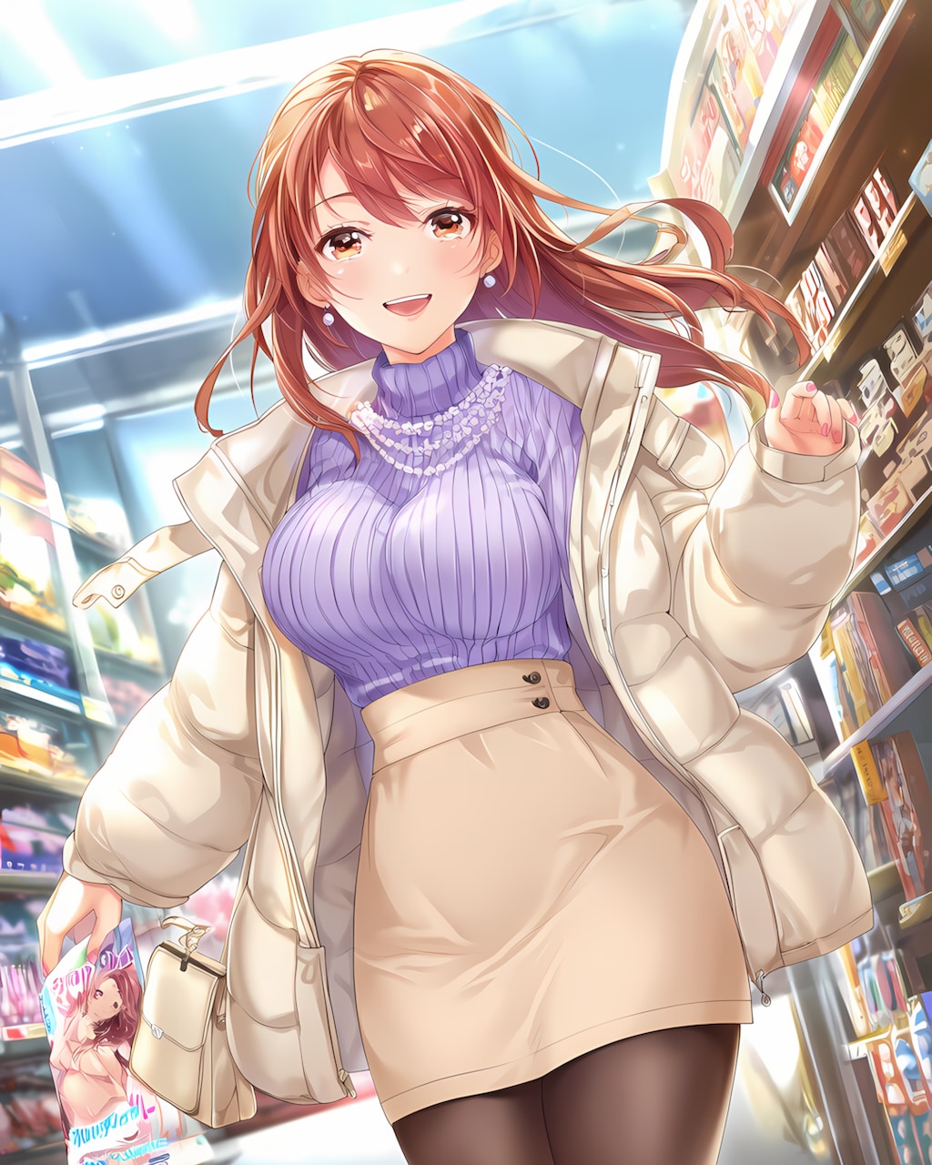 📖アイボリーコートコンビニ朝♡