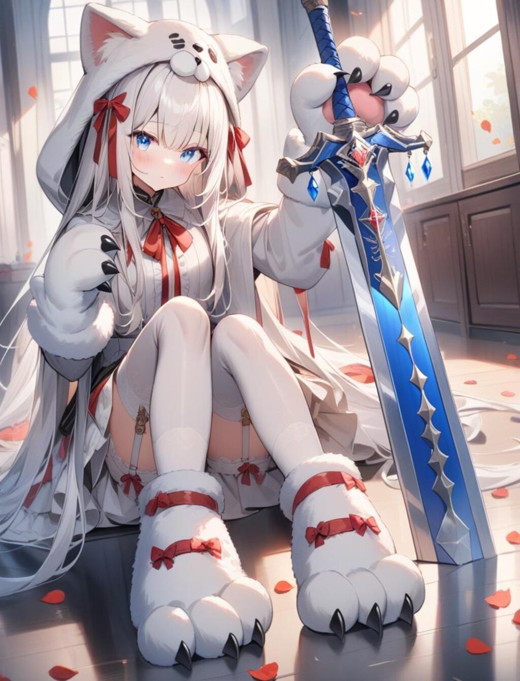 ฅ(๑•̀ω•́๑)ฅｶﾞｵｰ🐾