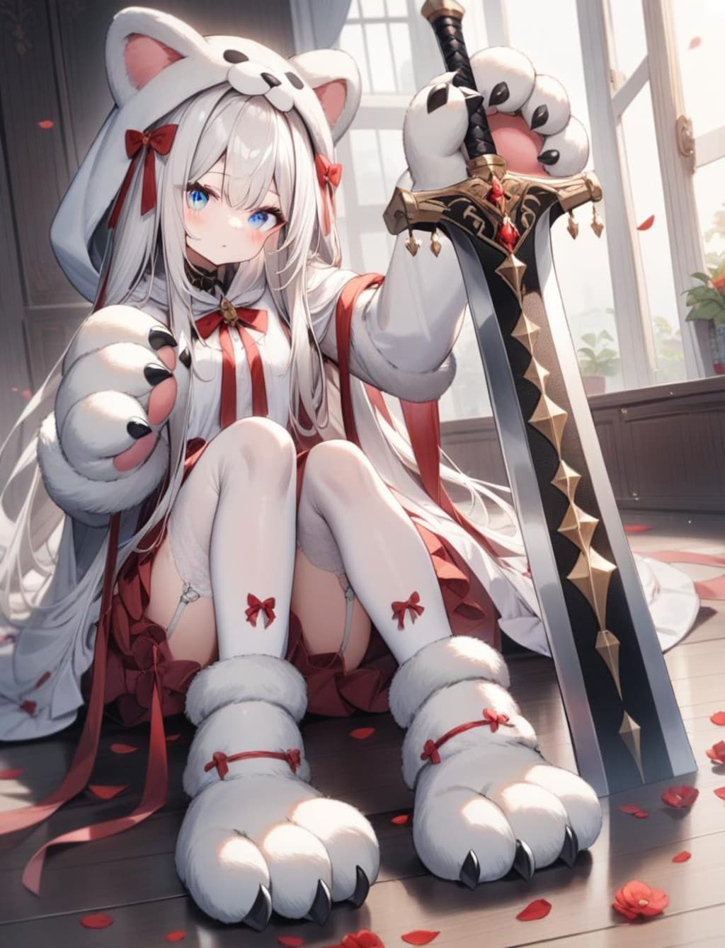 ฅ(๑•̀ω•́๑)ฅｶﾞｵｰ🐾