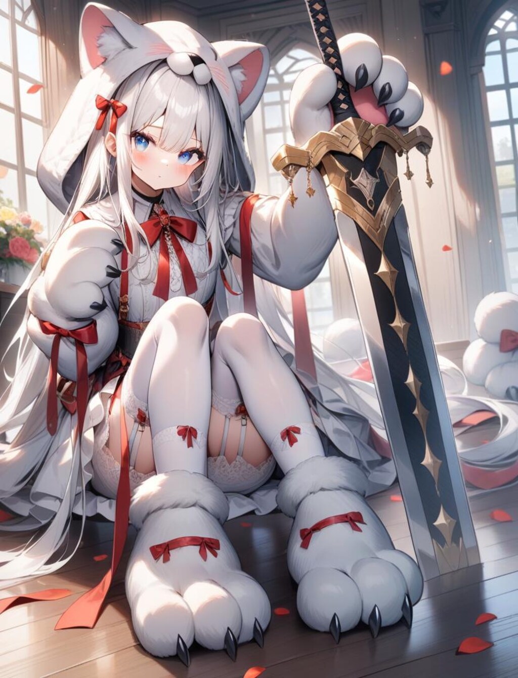 ฅ(๑•̀ω•́๑)ฅｶﾞｵｰ🐾