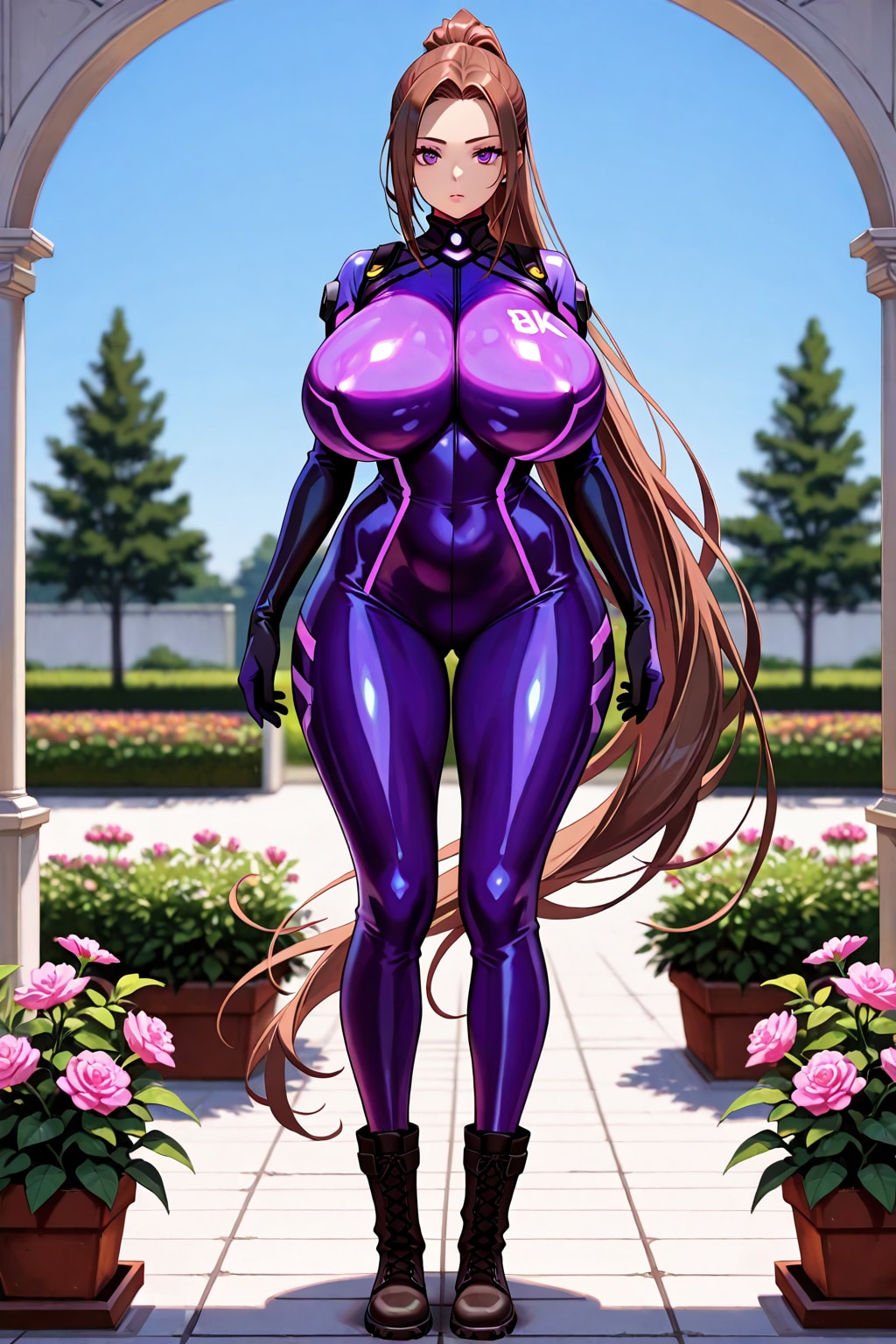 ボディスーツのお姉さん　２