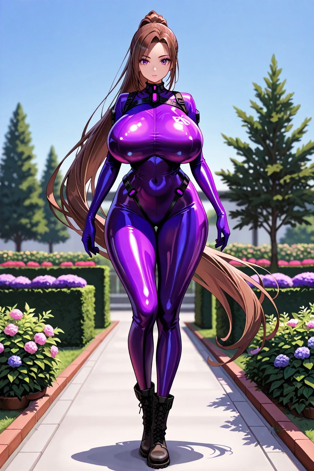 ボディスーツのお姉さん　２