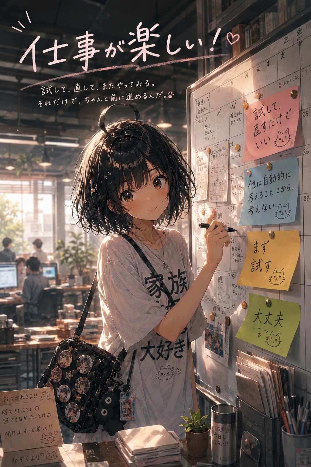 仕事が楽しい！