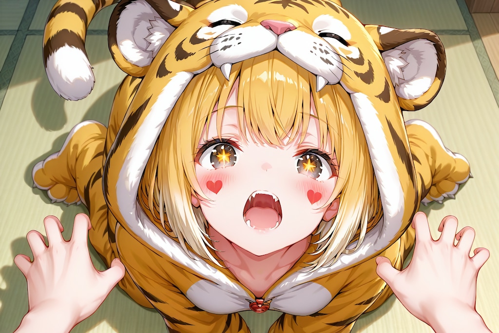 とらのきぐるみ（モデル: QILIN）