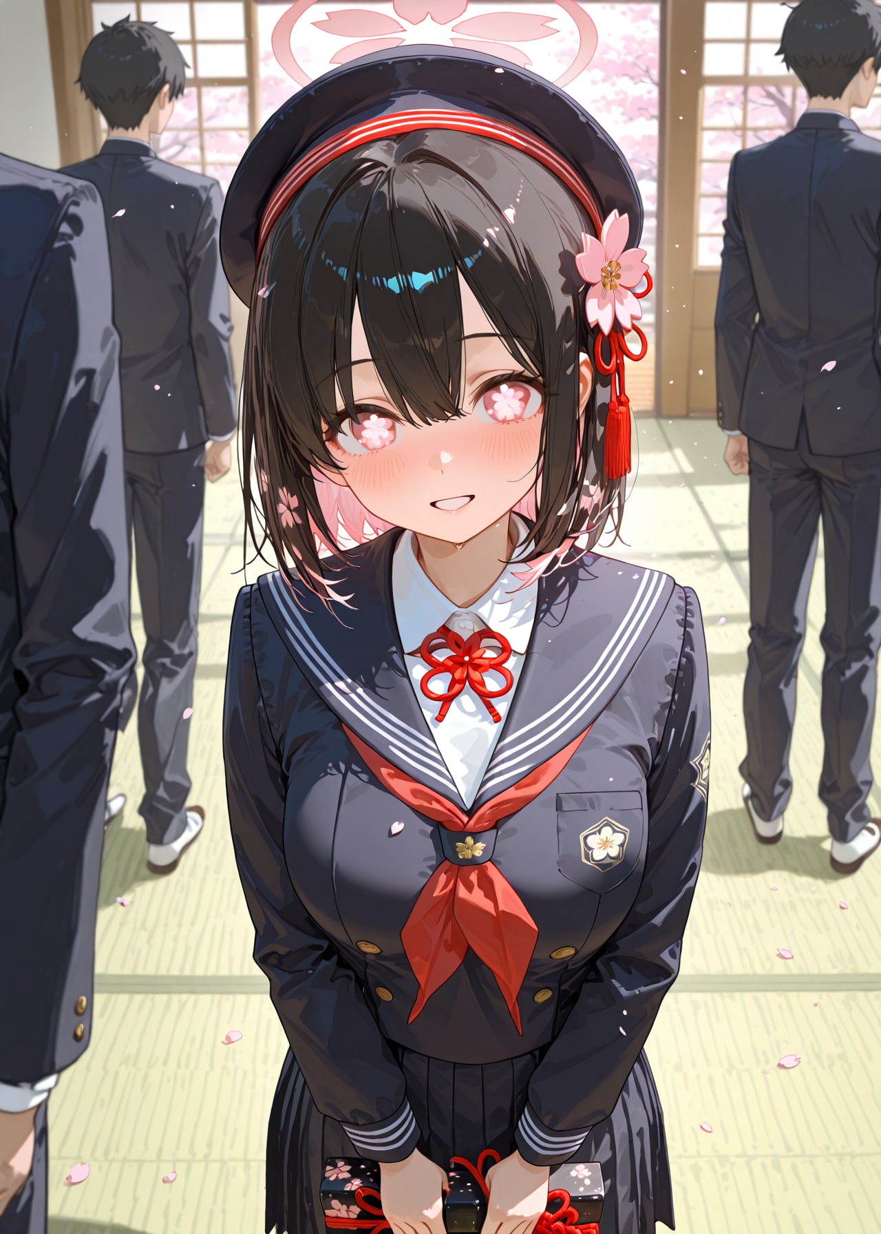 第二ボタンください！ | の人気AIイラスト・グラビア