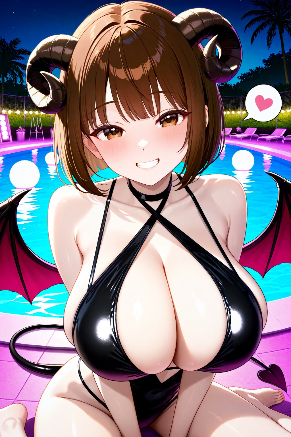 アキちゃんのサキュバスナイトプール