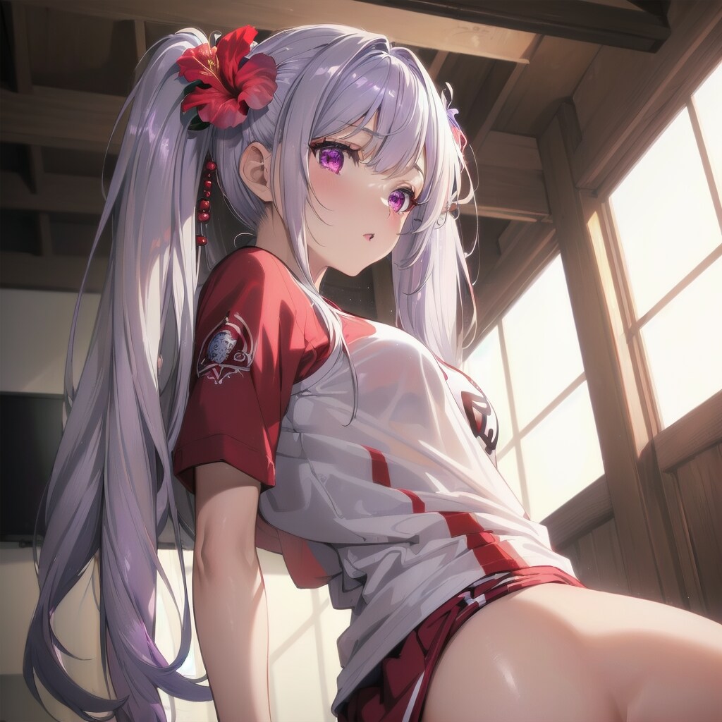 銀髪ツインテちゃんスポーツの秋4