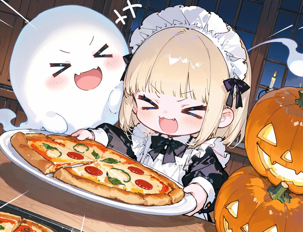 ( >ω<)🍕✨最高のおピッツァ！焼けたやでぇ！