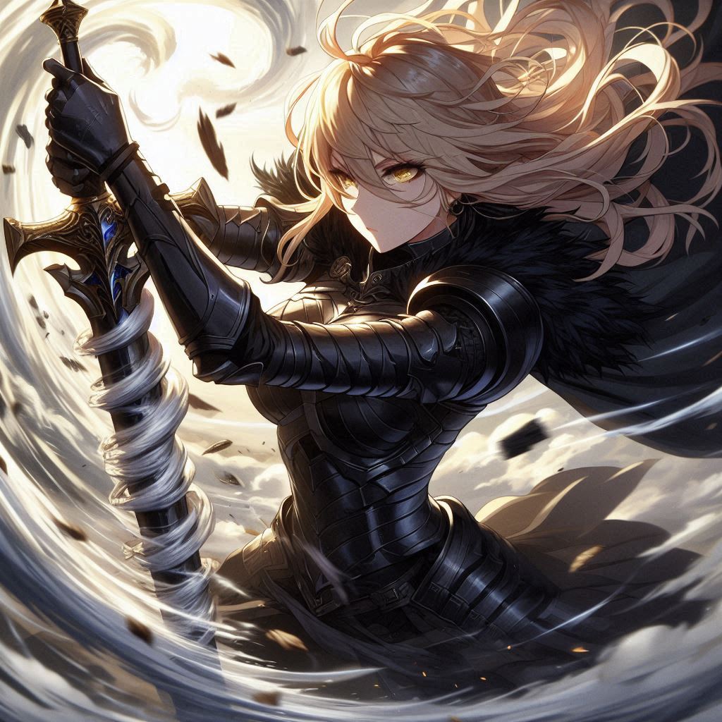 ブロンドの女騎士さん1013
