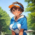 ポケモントレーナーになりきる眼鏡っ娘 5枚目