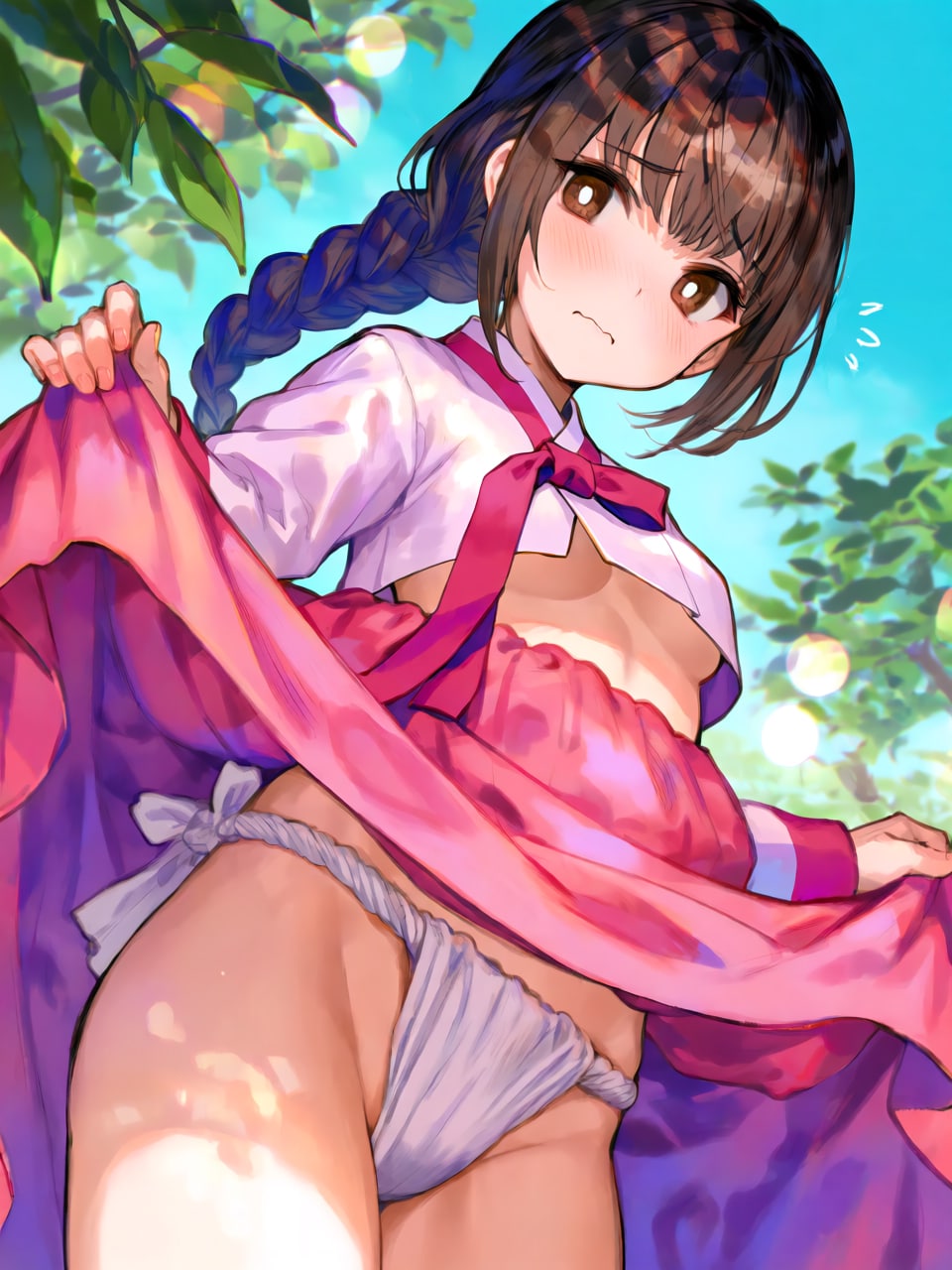 韓服の下着