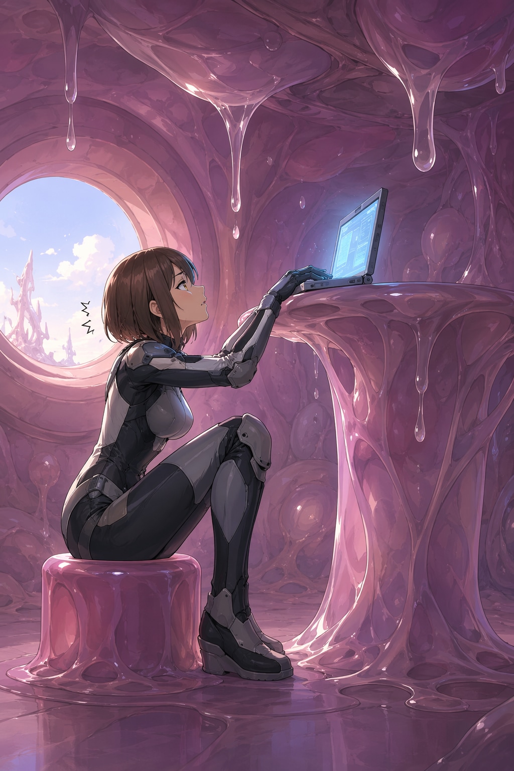 建ててくれた。