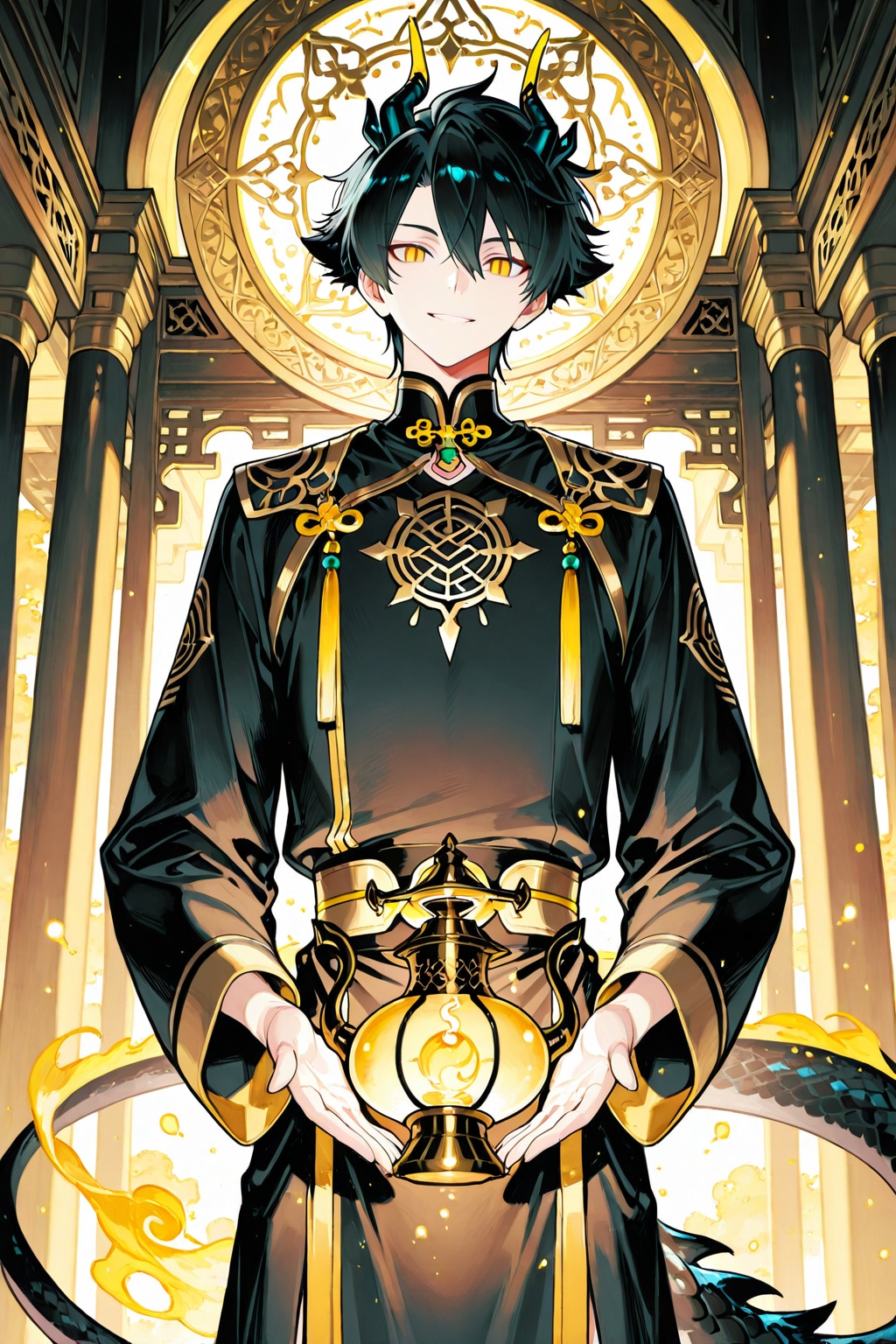 📕アラヂン：虚空の砂漠と、黄金の檻 | の人気AIイラスト・グラビア