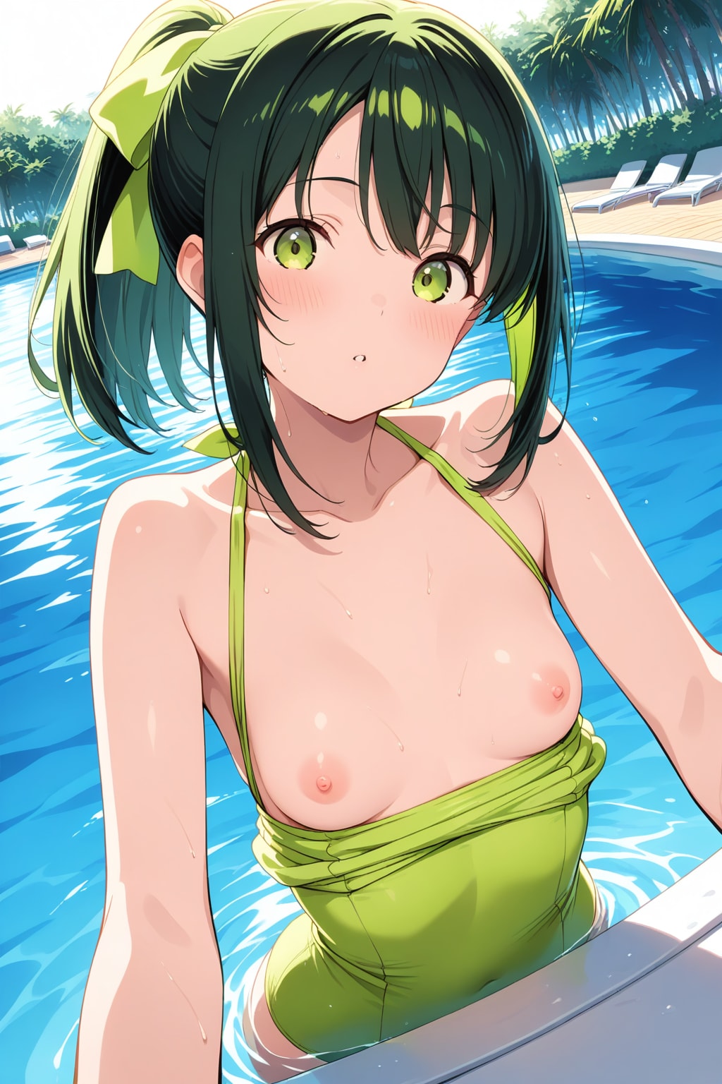 プールデートの恥ずかしい思い出