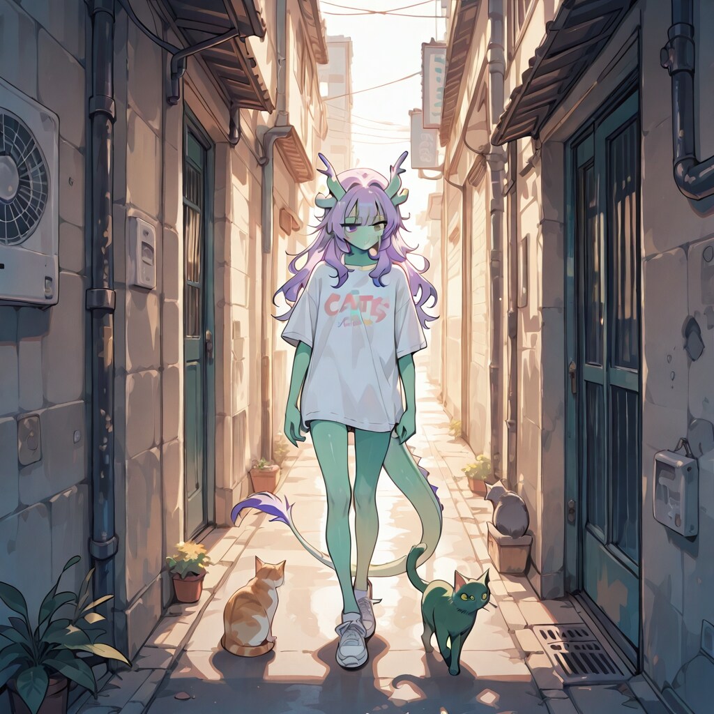路地裏ドラゴン