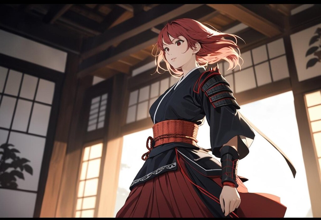 習作 鎧武者 (比較的まとも)