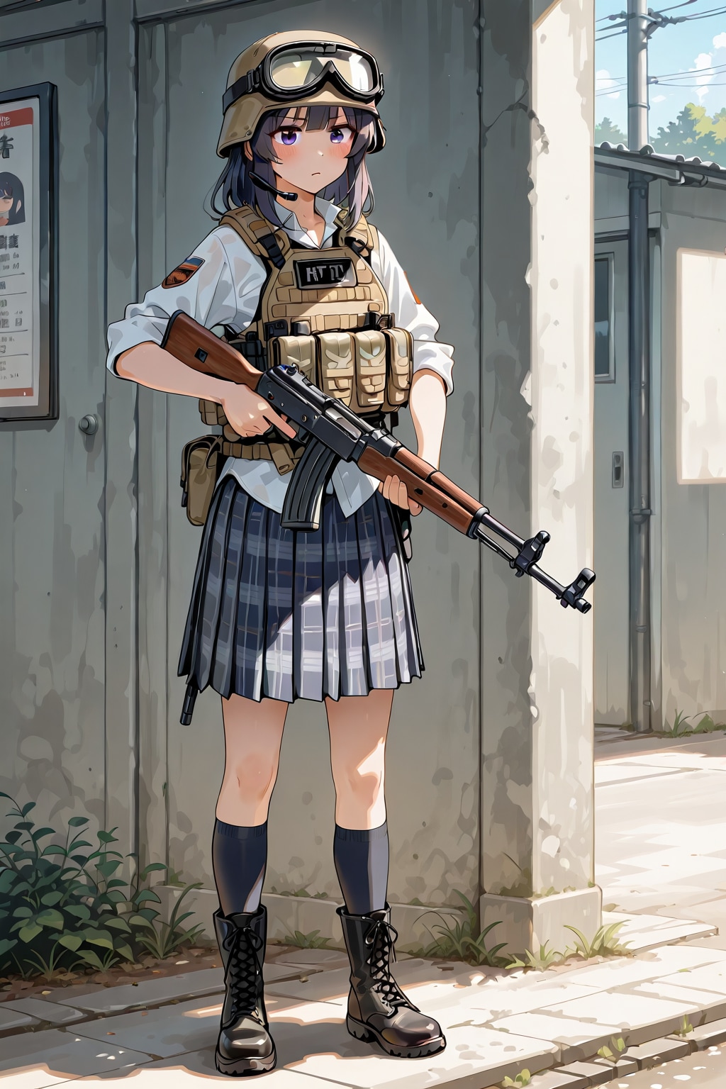 武装したJK