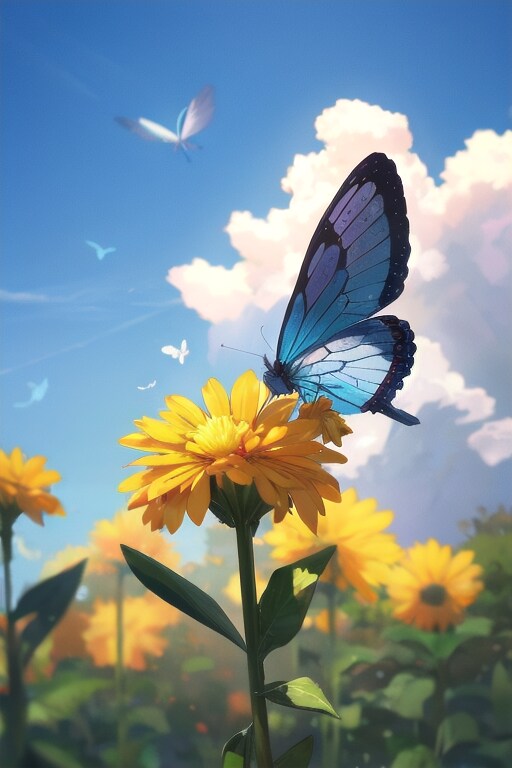 蝶 | の人気AIイラスト・グラビア