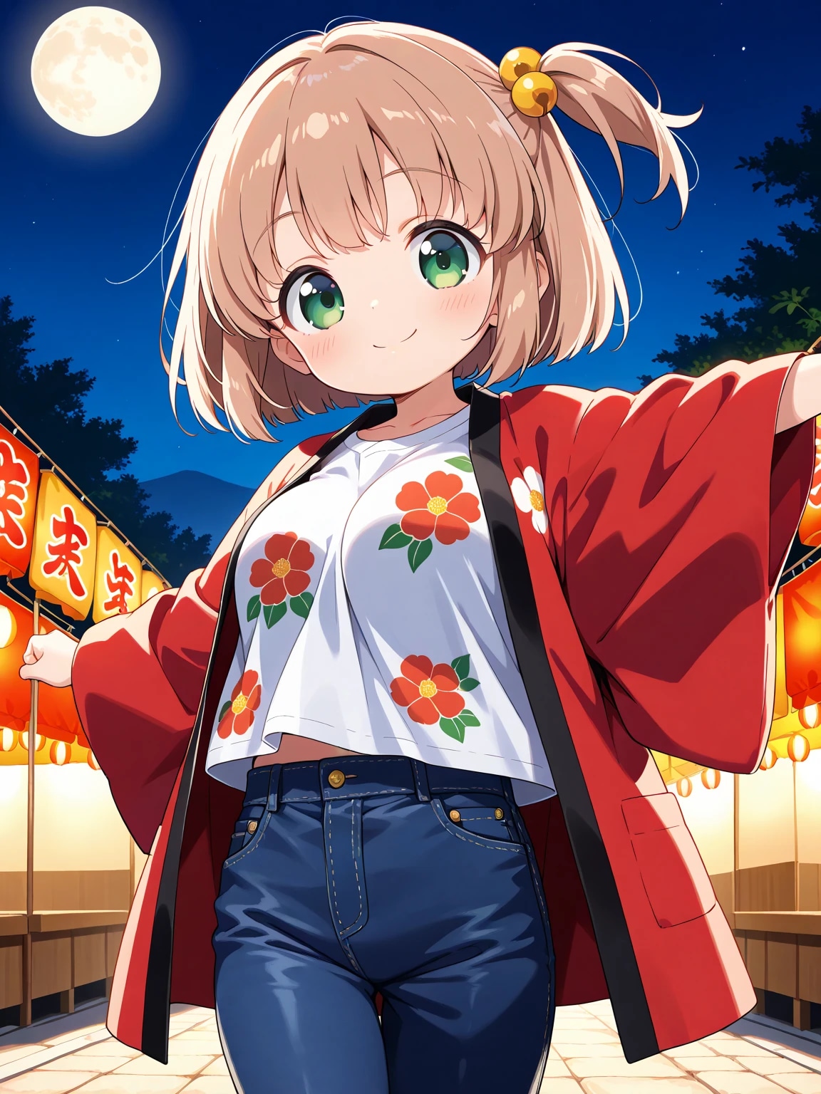 青デニムなこはるちゃん