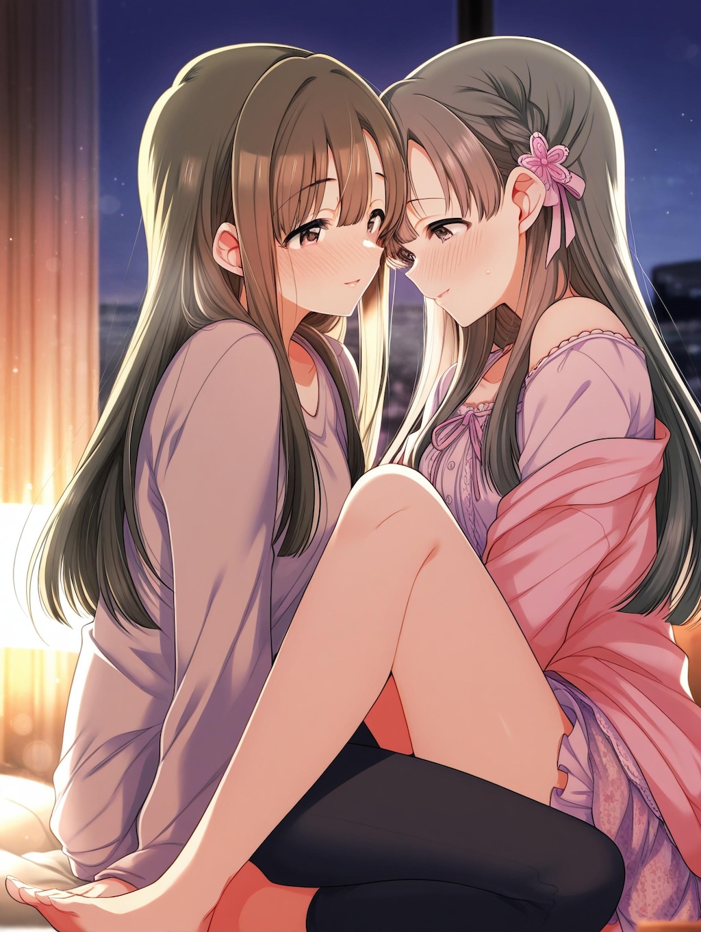 水本ゆかりと小早川紗枝【アイマス】