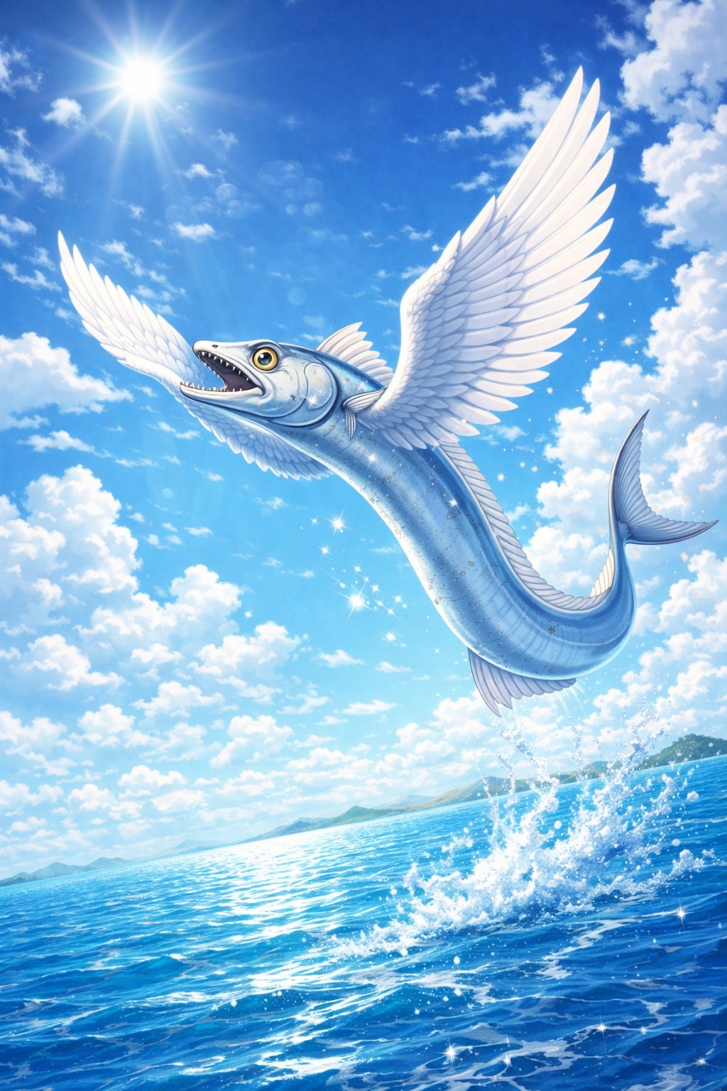 フライング太刀魚