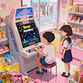 放課後、駄菓子屋ゲーセン 2枚目