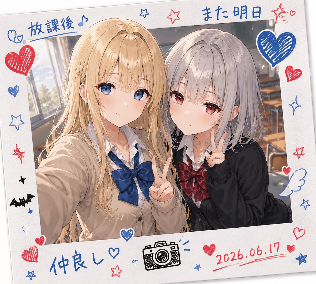 デコフォト企画投稿「うちの子達のデコフォト」