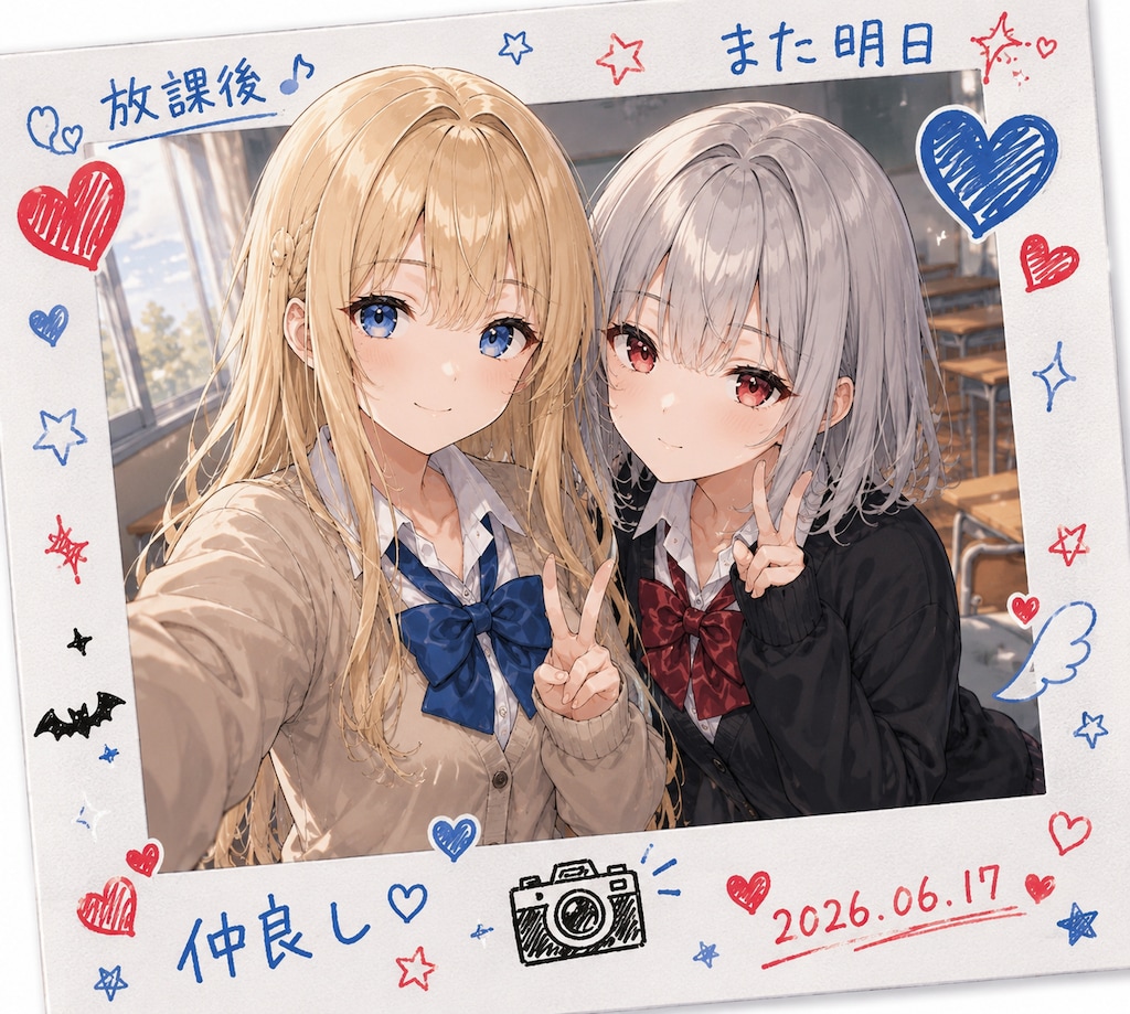 デコフォト企画投稿「うちの子達のデコフォト」