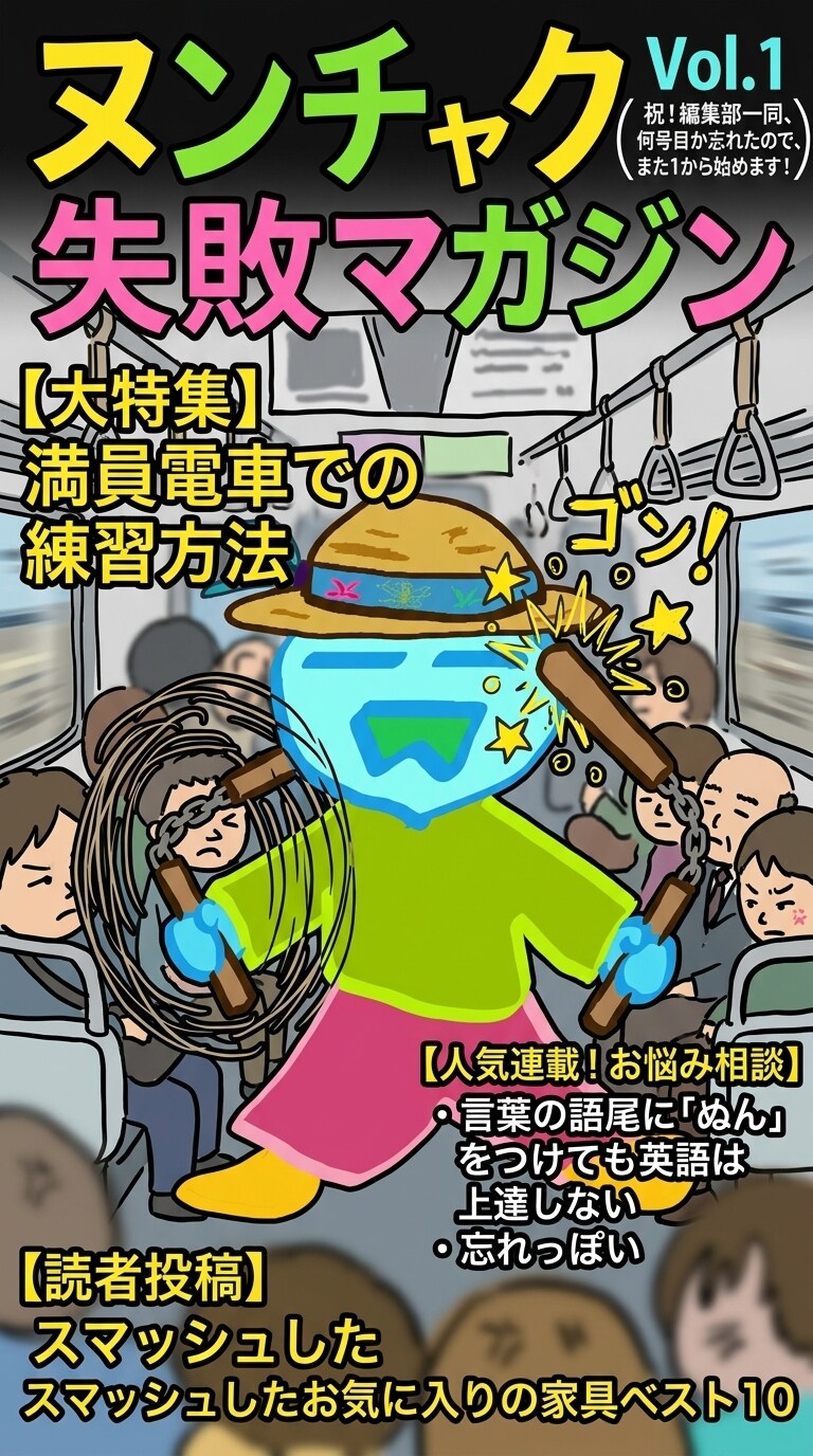 ヌンチャク失敗マガジン Vol.1