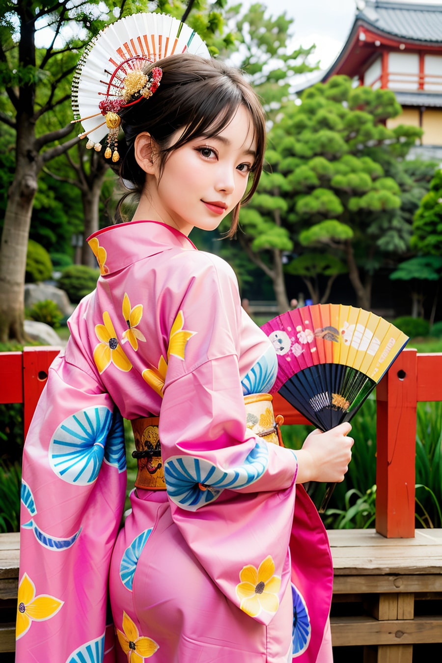 見返り美人