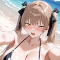 【今日の腹筋】波音に包まれて 2枚目