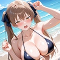 【今日の腹筋】波音に包まれて 3枚目