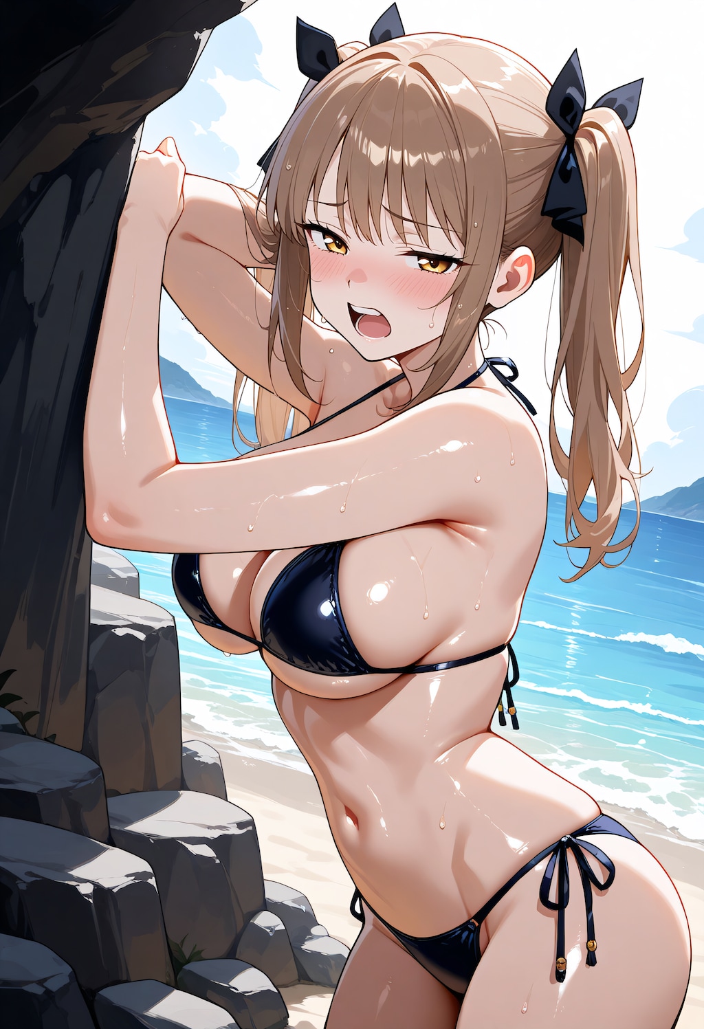 【今日の腹筋】波音に包まれて