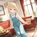🍋ちゃん、ロングなオーバーオールジャンスカ（リクエスト頂きました） 3枚目