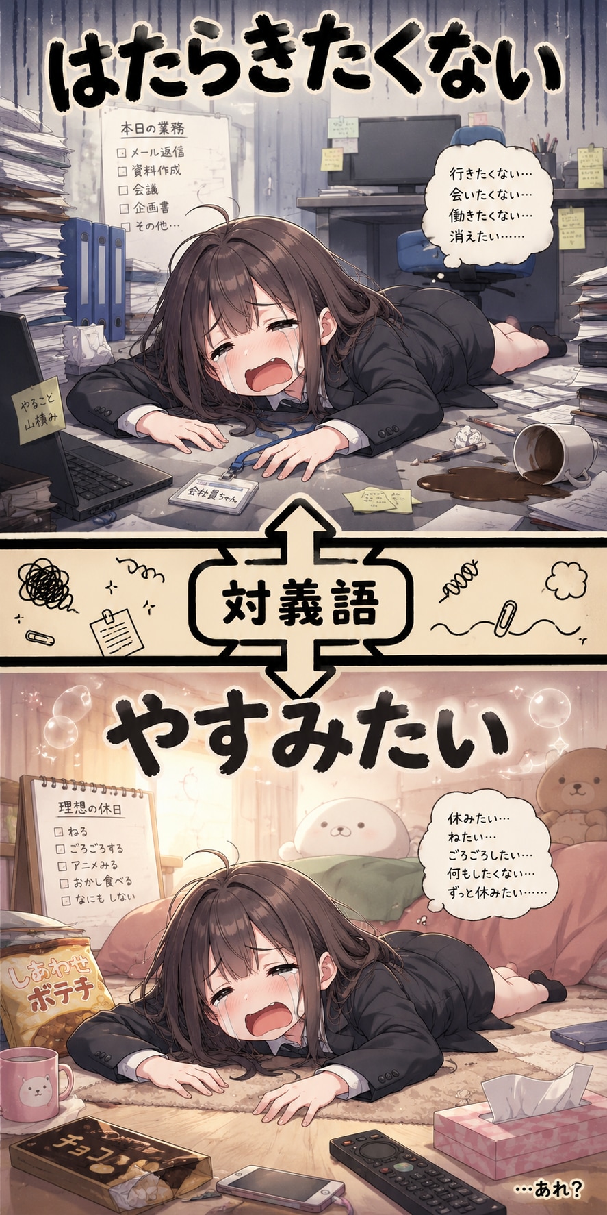 はたらきたくない