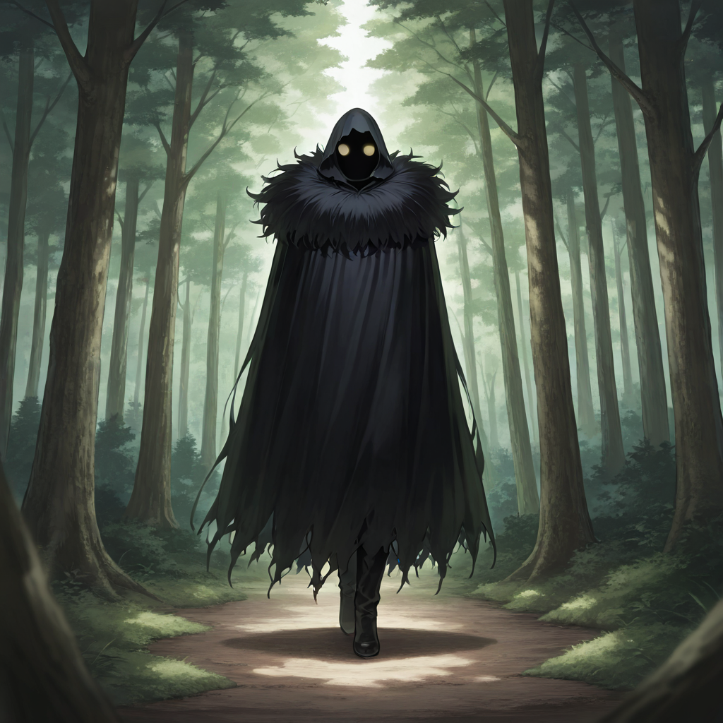 森を侵食する黒い影