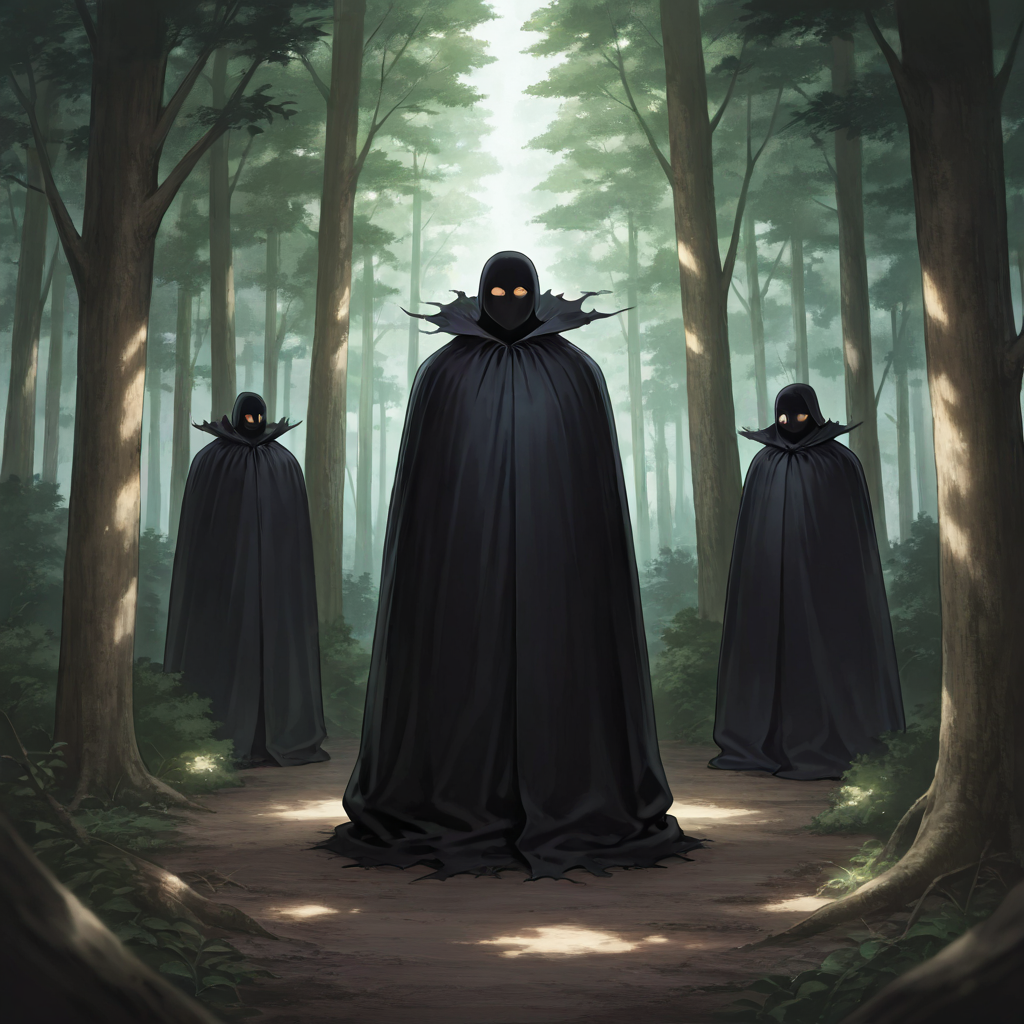 森を侵食する黒い影