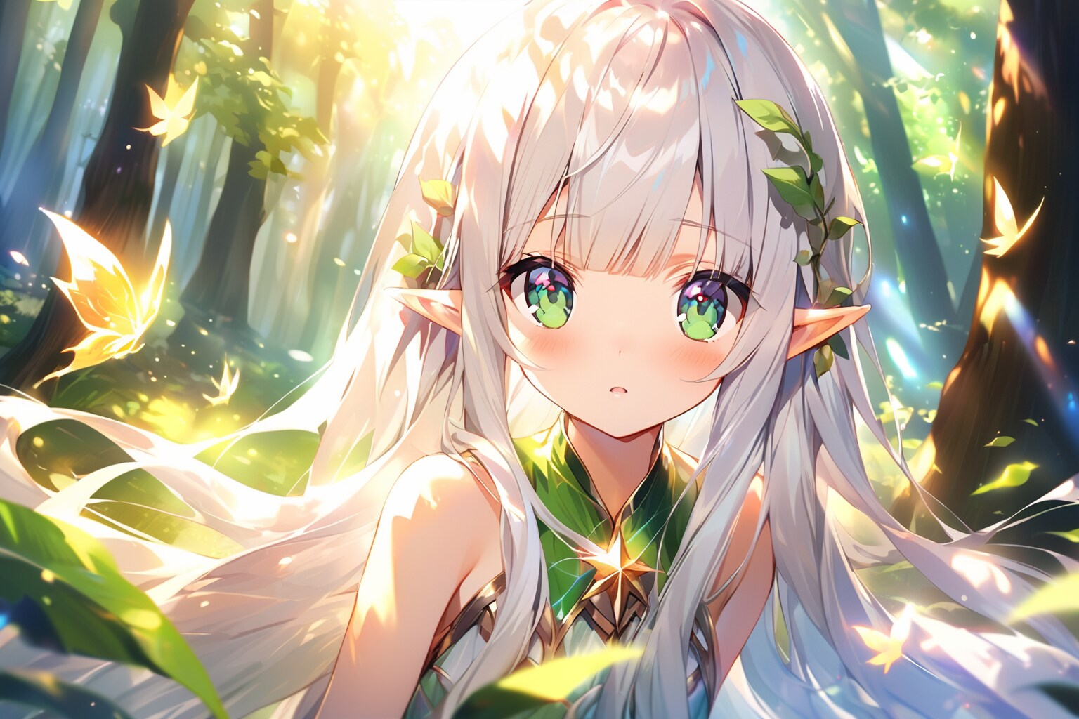 木漏れ日５ | の人気AIイラスト・グラビア