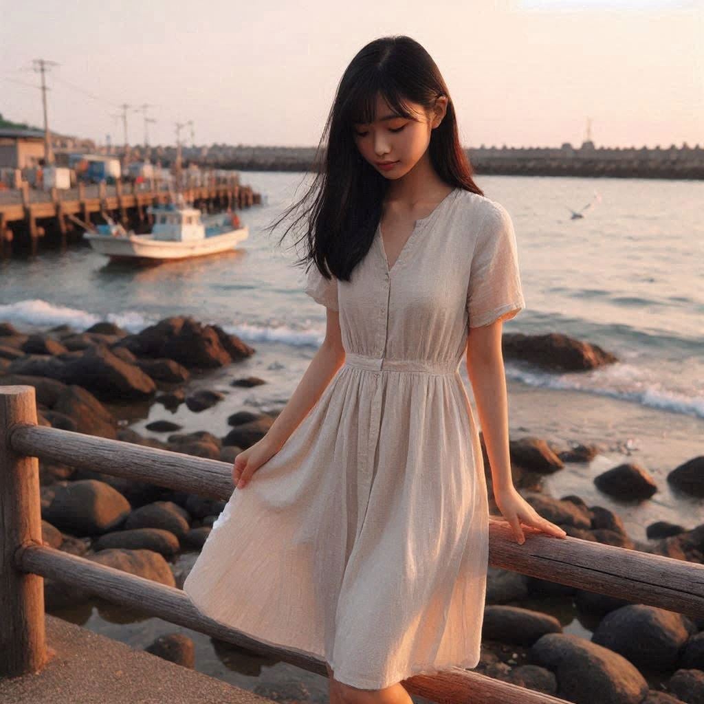 夕暮れ